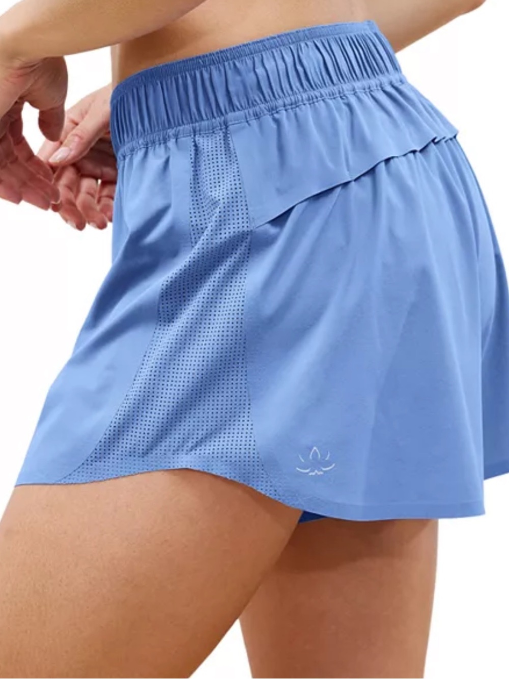 Beyond Yoga - Solemate 2.5" Shorts - Wild Flower Blue